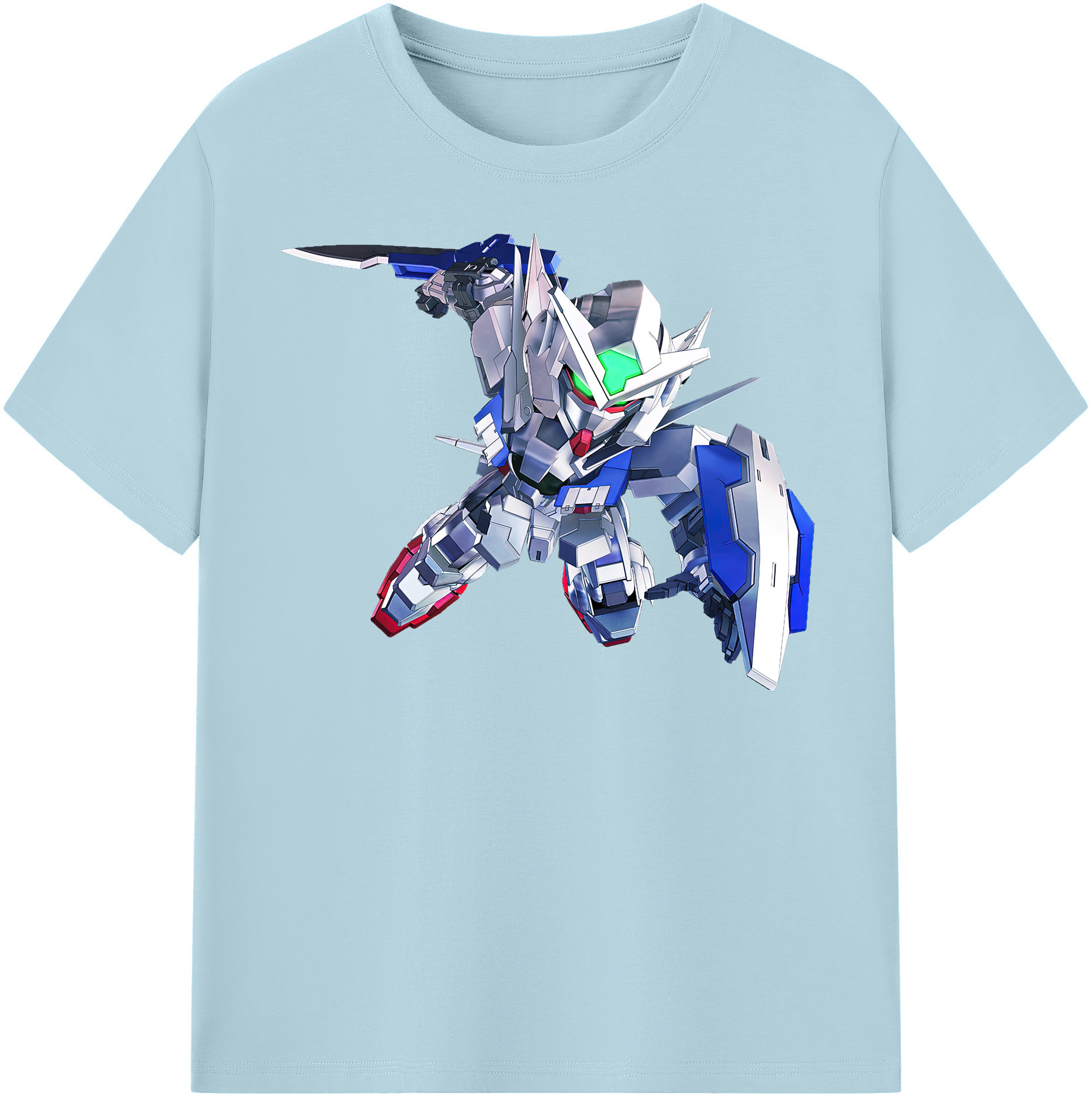 （画像用） 機動戦士ガンダム Mobile Suit Gundam 綿100％半袖Tシャツ（フロントプリント）